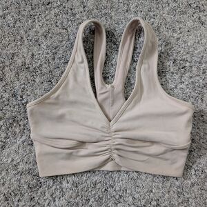 ALO Yoga Beige Sports Bra